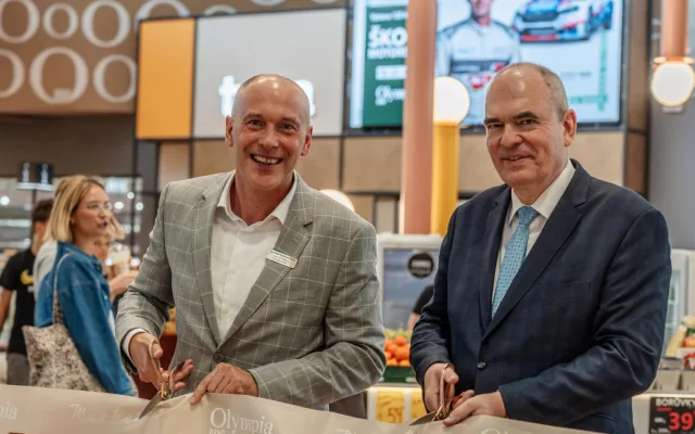 Olympia Brno zrekonstruovala pasáž u Alberta. Nově nese název Olympia market