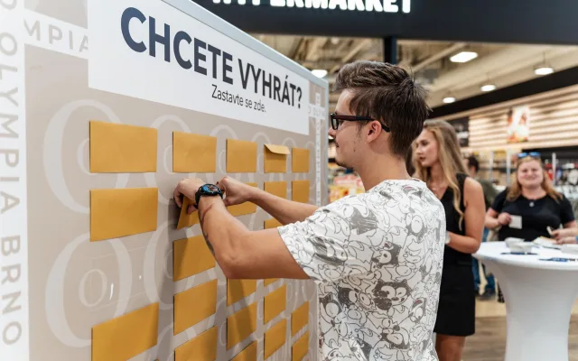Olympia Brno zrekonstruovala pasáž u Alberta. Nově nese název Olympia market