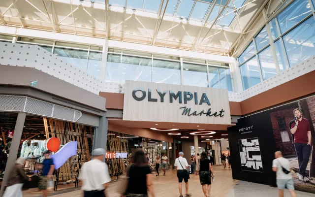 Olympia Brno zrekonstruovala pasáž u Alberta. Nově nese název Olympia market