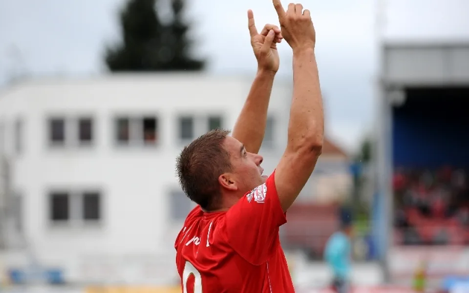 Petr Švacara dal Jihlavě dva góly