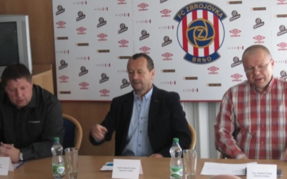 Tisková konference klubu FC Zbrojovka Brno