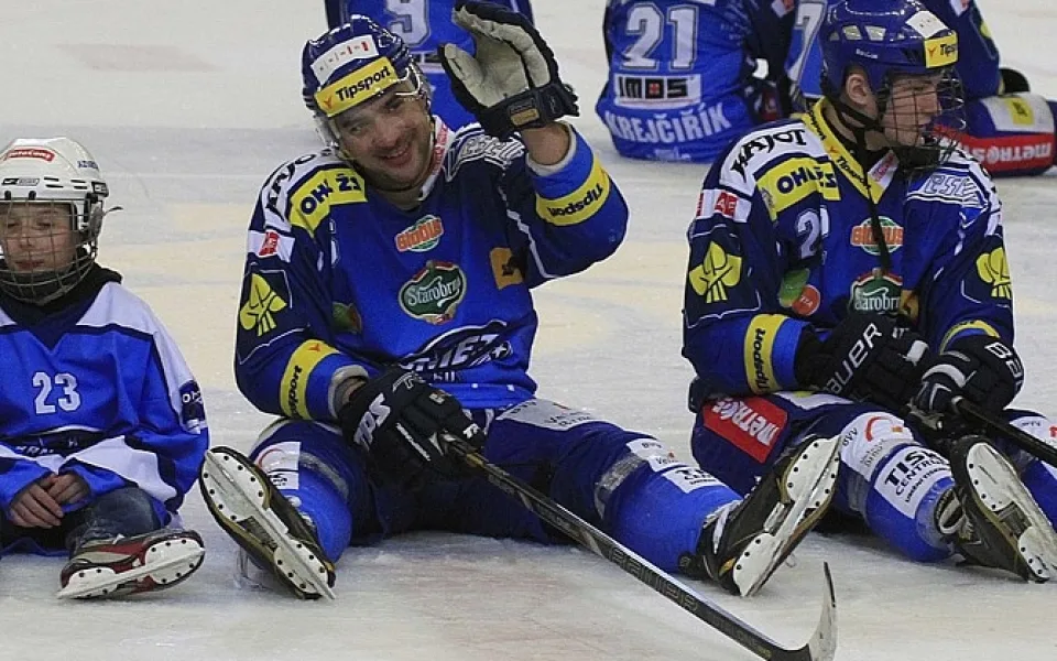 Rozlučka hokejistů Komety Brno