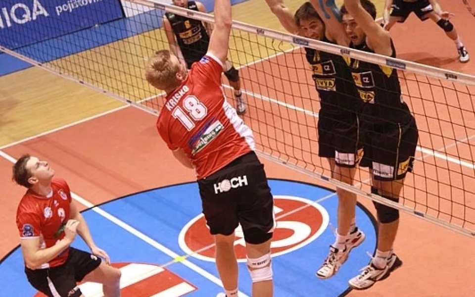 Volejbal Brno - VK Jihostroj České Budějovice 0:3