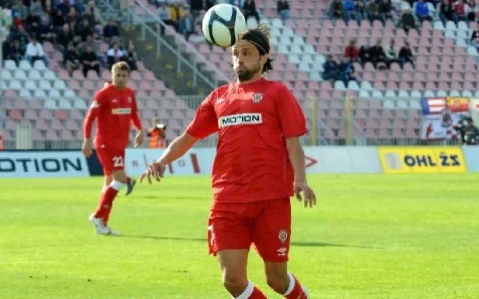 Pavel Zavadil - jediný gólový střelec v utkání s Hradcem Králové
