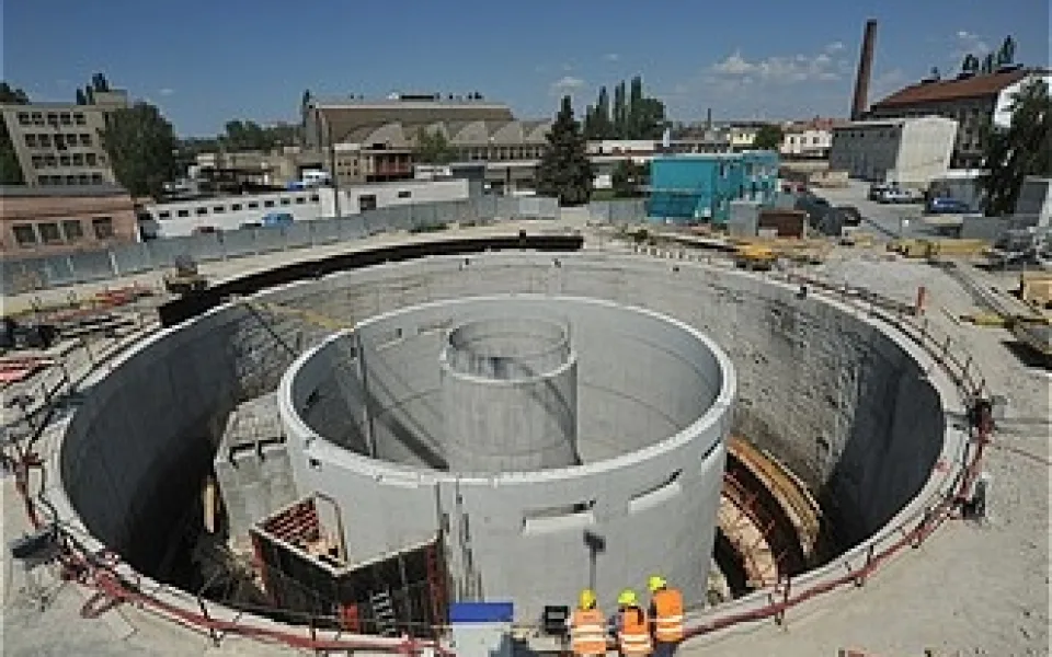 Retenční nádrž v Komárově, foto: www.brno.cz