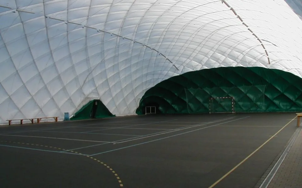Nafukovací hala v Kuřimi, foto: www.kurim.cz