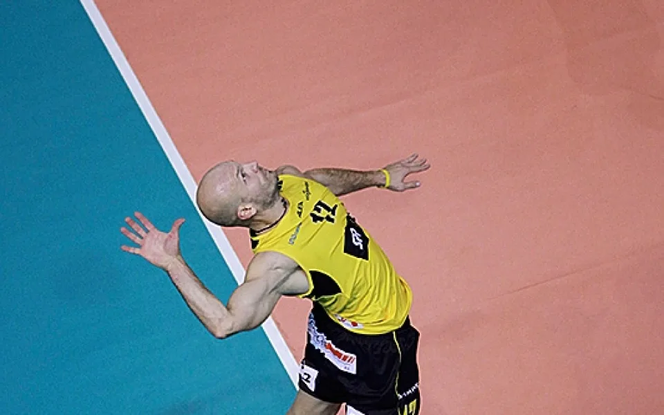 Nahrávač Michal Sládeček na podání, foto: Brněnská Drbna
