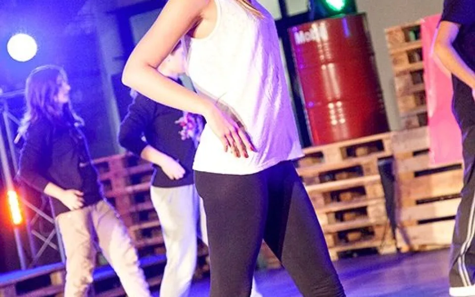Hip-hop dance workshop, festival IN-JOY, foto: Brněnská Drbna
