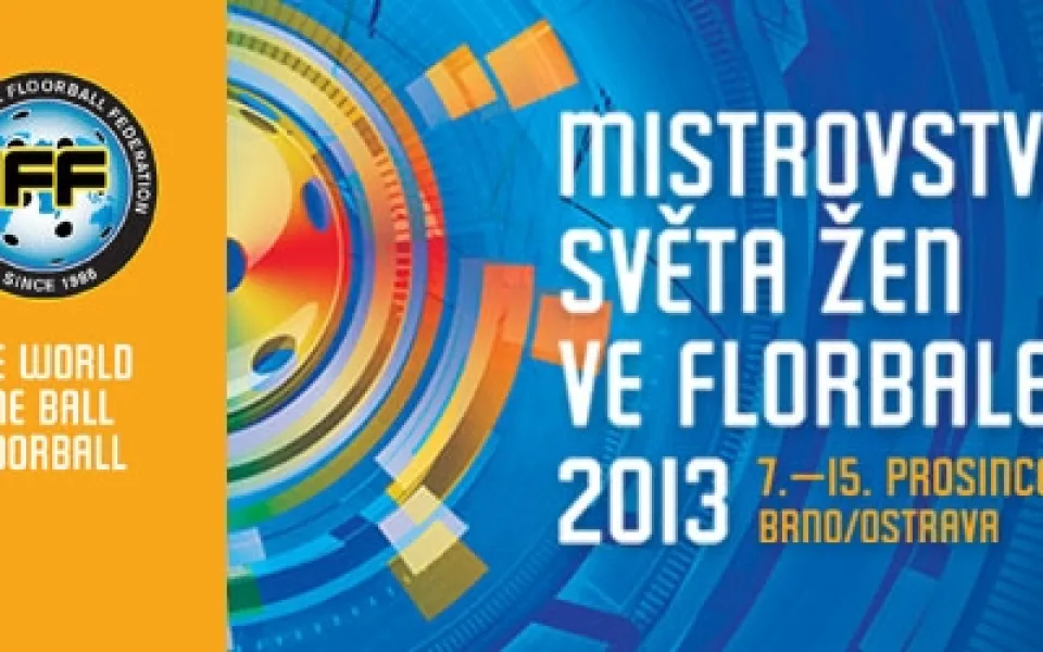 Oficiální banner Mistrovství světa žen 2013 ve florbale