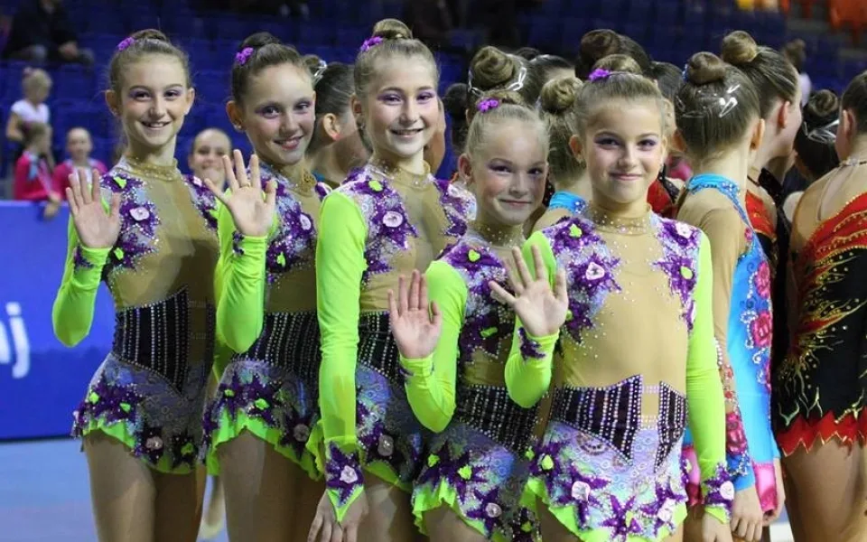 Gymnastky z klubu SKP MG Brno vybojovaly na Mistrovství České republiky cenné kovy, foto: Eliška Frühbauerová