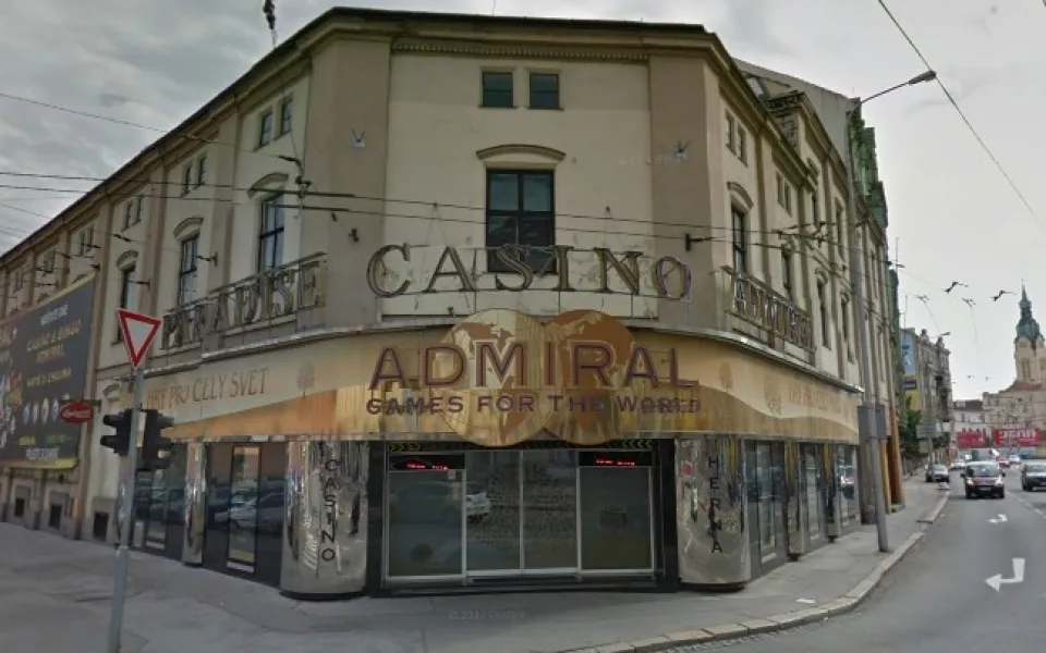 Kasino Admiral v Křenové ulici, foto: Google Maps