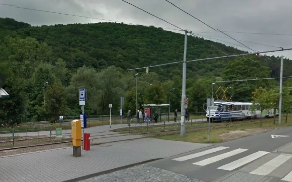 Zastávka Podlesí, foto: Google Maps