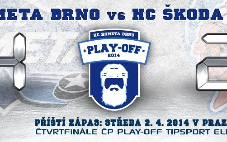 Výsledek play off, foto: Facebook HC Kometa Brno