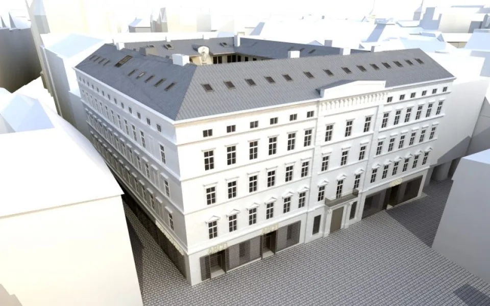 Palác Chlumeckých, vizualizace: Magnum