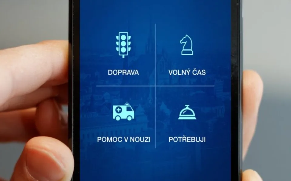 Aplikace Modré Brno, foto: Brněnská Drbna