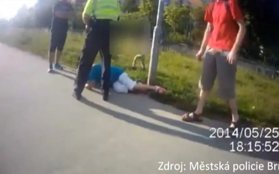 Opilá matka, foto: Městská policie Brno