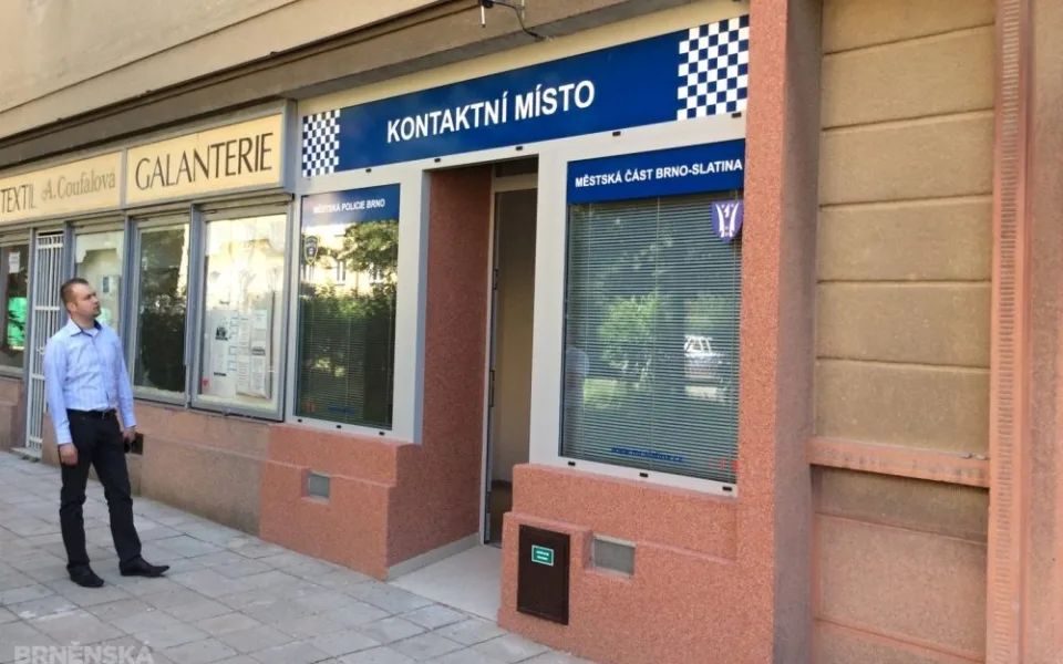 Kontaktní místo strážníků je ve Vyškovské ulici, foto: Brněnská Drbna, David Zouhar