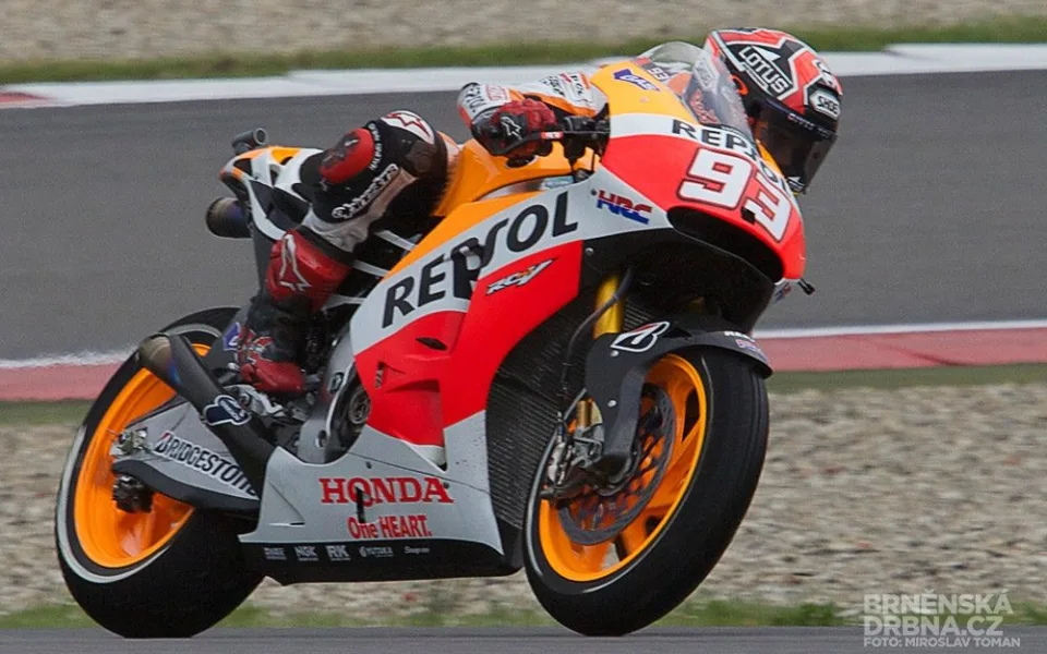 Vítěz závodu MotoGP Marc Marquez, foto: Brněnská Drbna, Miroslav Toman