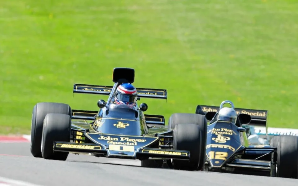 Vozy Lotus svého času dominovali šampionátu Formule 1, foto: Automotodrom Brno