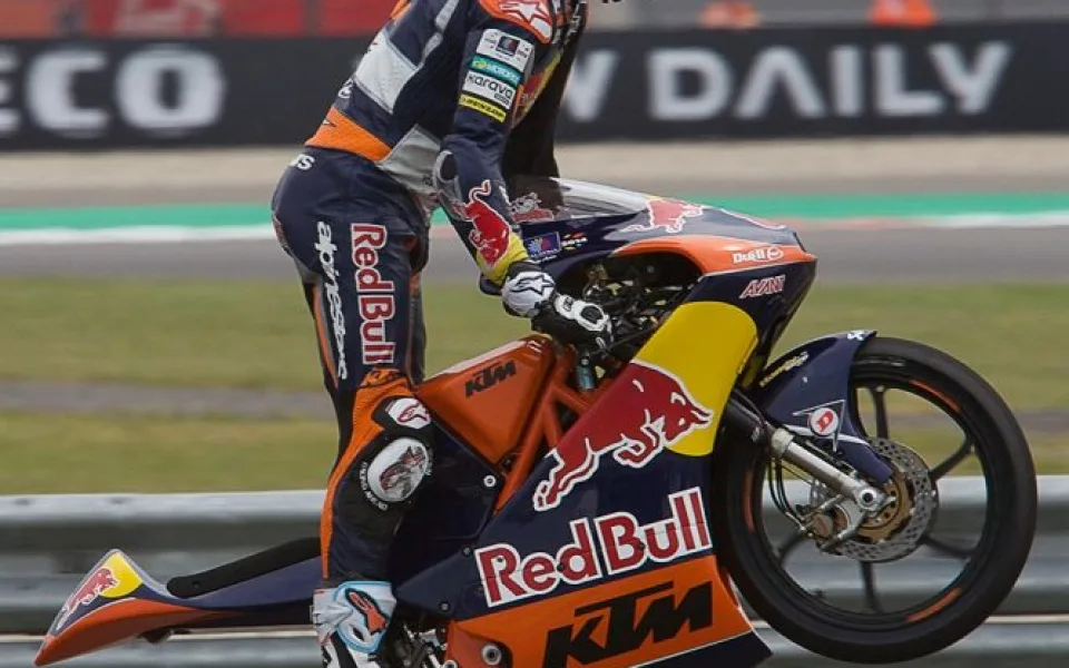 Vítěz závodu Moto3 Jack Miller, foto: Brněnská Drbna, Miroslav Toman