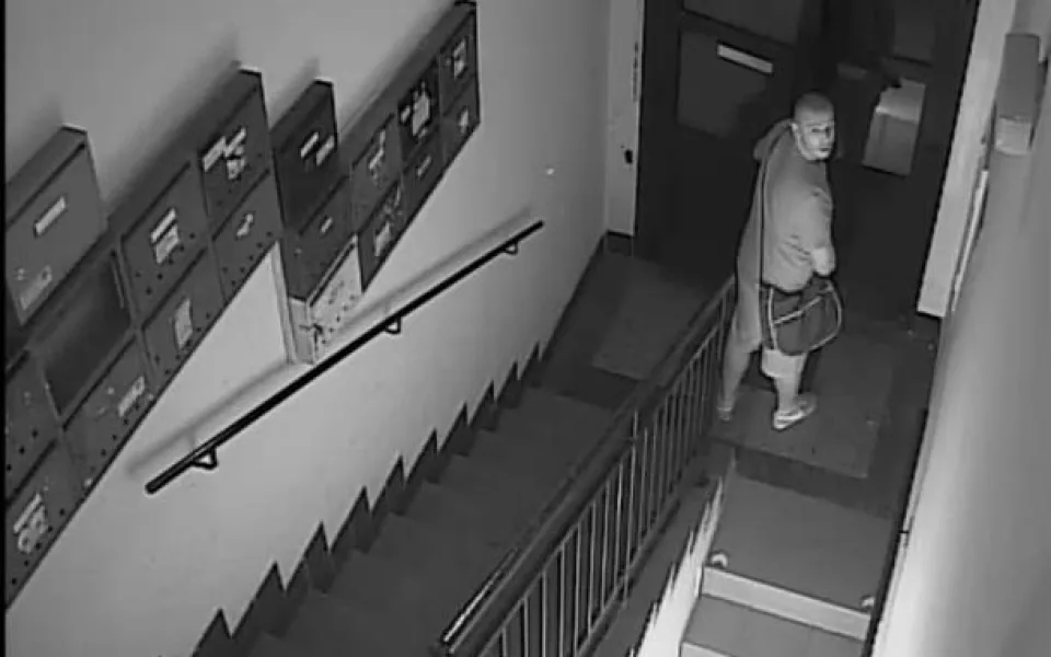 Kamera zachytila tvář násilníka, foto: Policie ČR