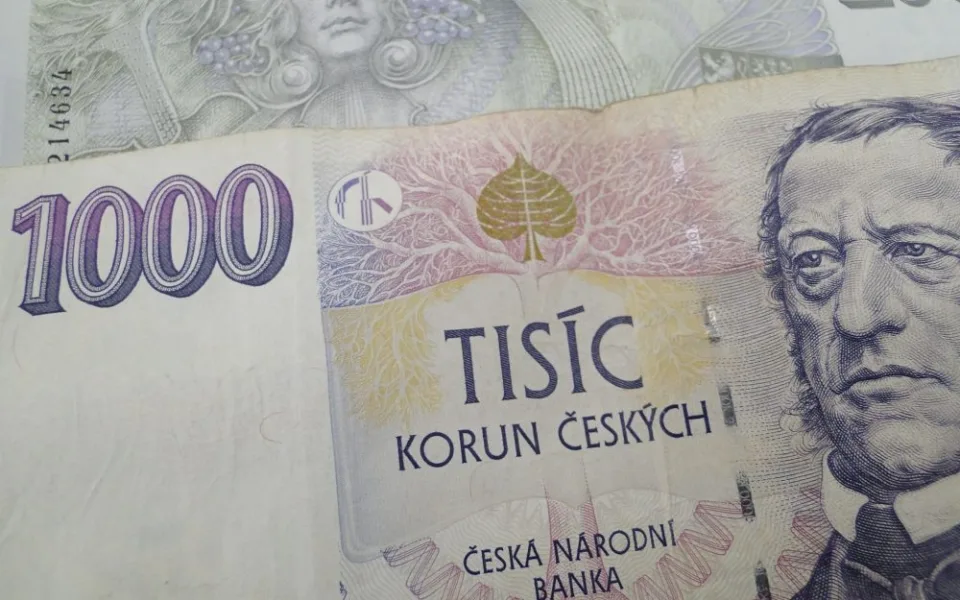 peníze ilustrační foto