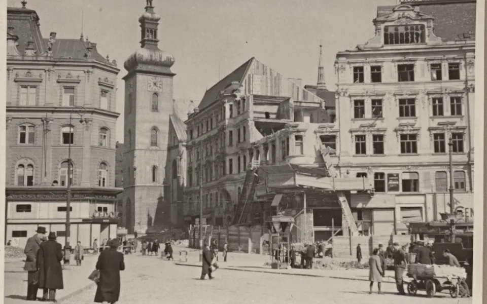bombardování brna