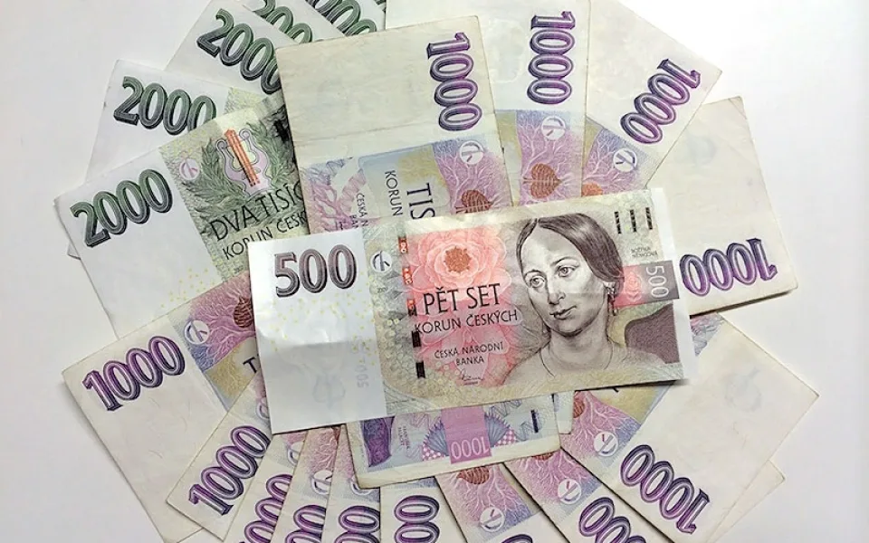 peníze
