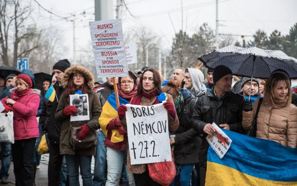 Demonstrace. Foto: Vít Mádr 