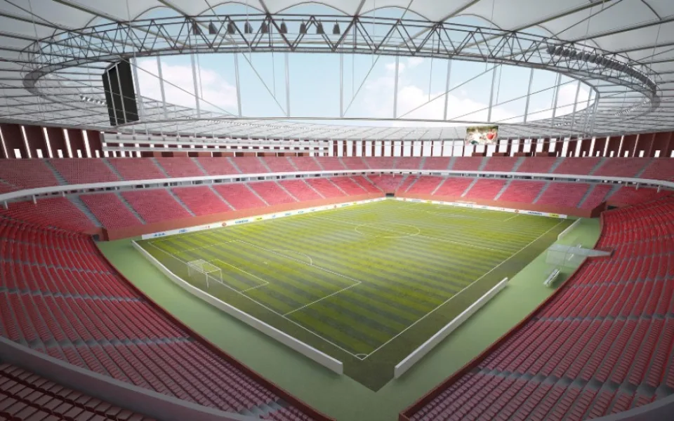 Stadion Lužánky - vizualizace