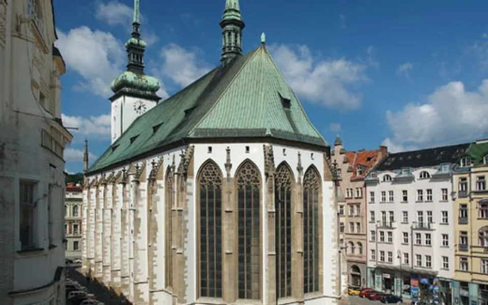 Kostel svatého Jakuba. Foto: pamatkybrno.cz