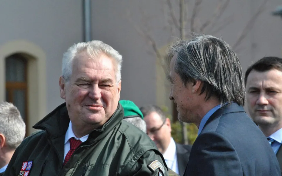 Prezident Miloš Zeman, foto: Michael Daněk, Liberecká Drbna