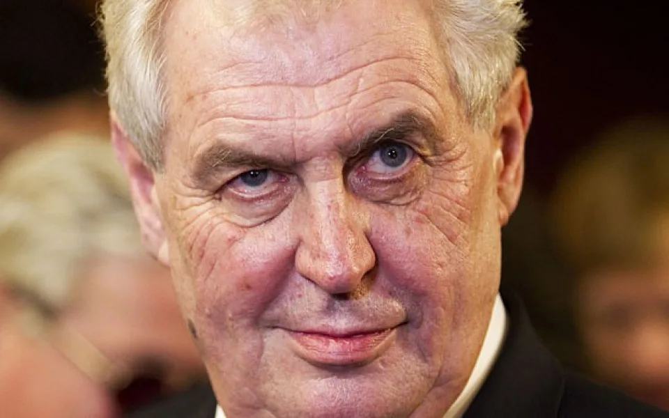 Miloš Zeman, foto: www.telegraph.co.uk