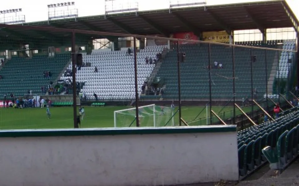 Stadion TJ Bohemians, od Sportovní ulice