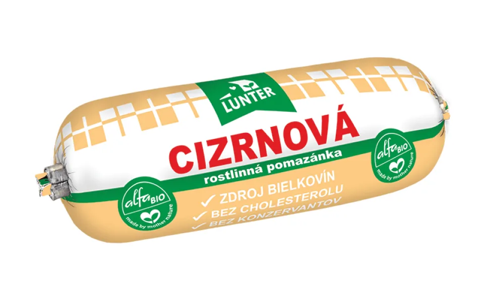 Cizrnová pomazánka Lunter, zdroj: lunter.com