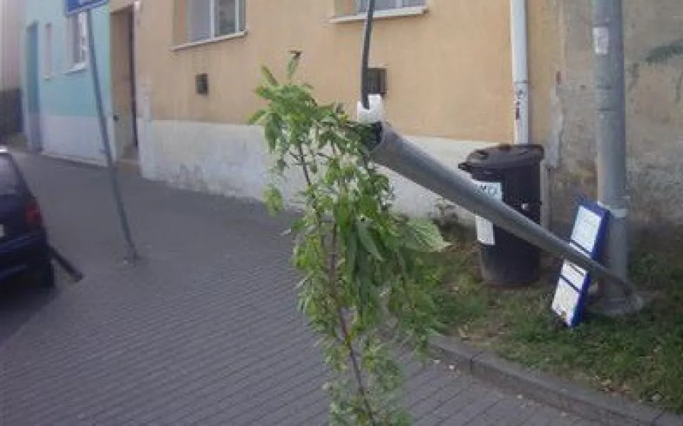 Sloup a označník, foto: MPB