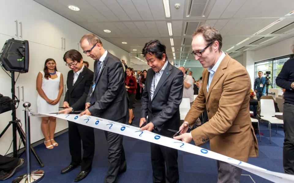 zleva Hiro Yamasaki, Tomáš Bednář, Kunihiro Koshisuka, Dennis Curry 