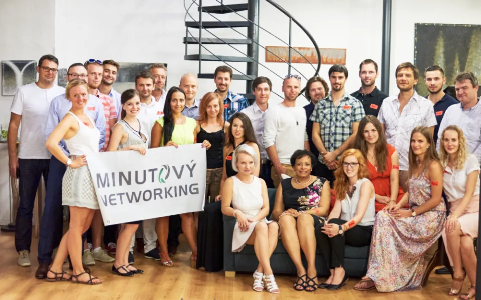 Foto z podnikatelské akce Minutový networking