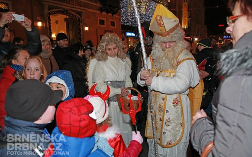 Mikuláš v Brně