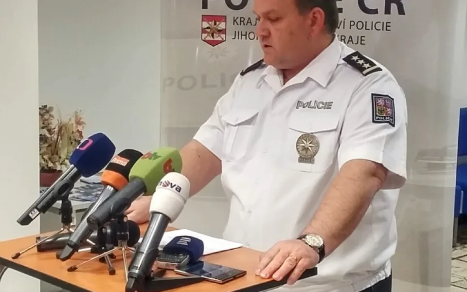 ředitel jihomoravské policie plk. Leoš Tržil