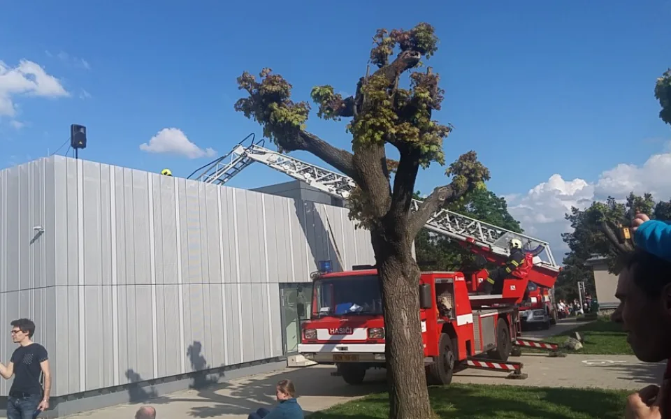 Hvězdárna v Brně hořela