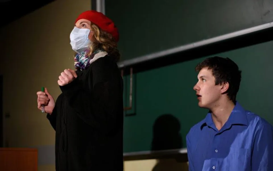 Nikola Linhartová a Jan Sádkovský