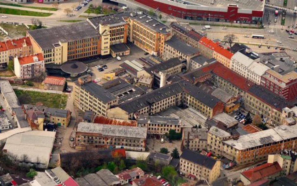 Areál textilky Vlněna, foto: Geolocation.ws