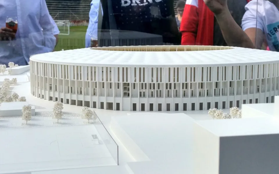 Nový stadión za Lužánkami