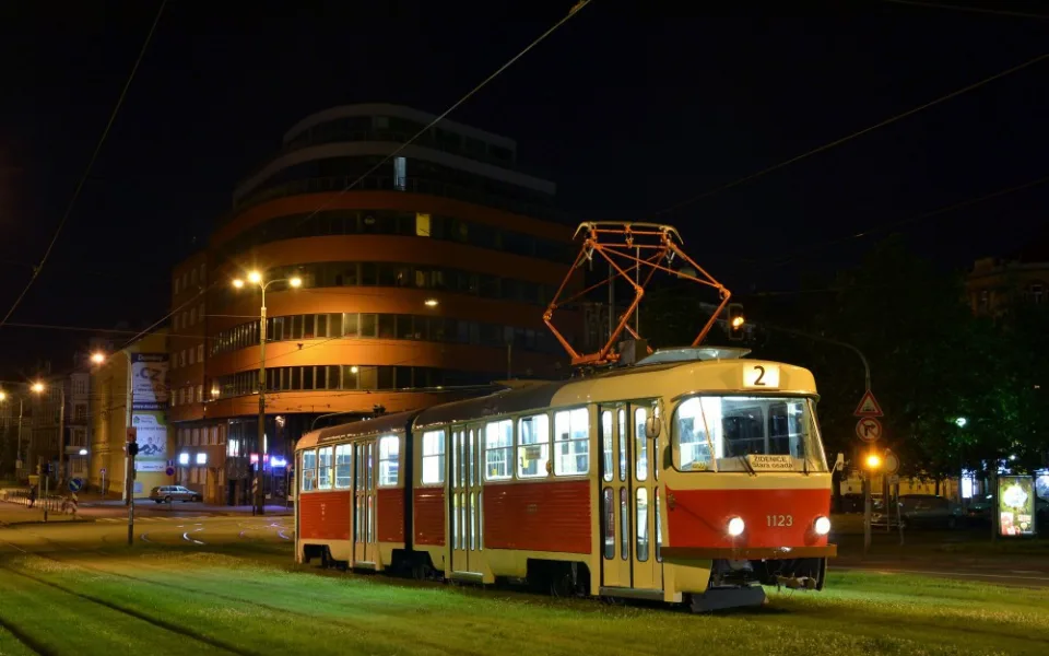 	Tramvaj K2, foto: Jiří Černý	
