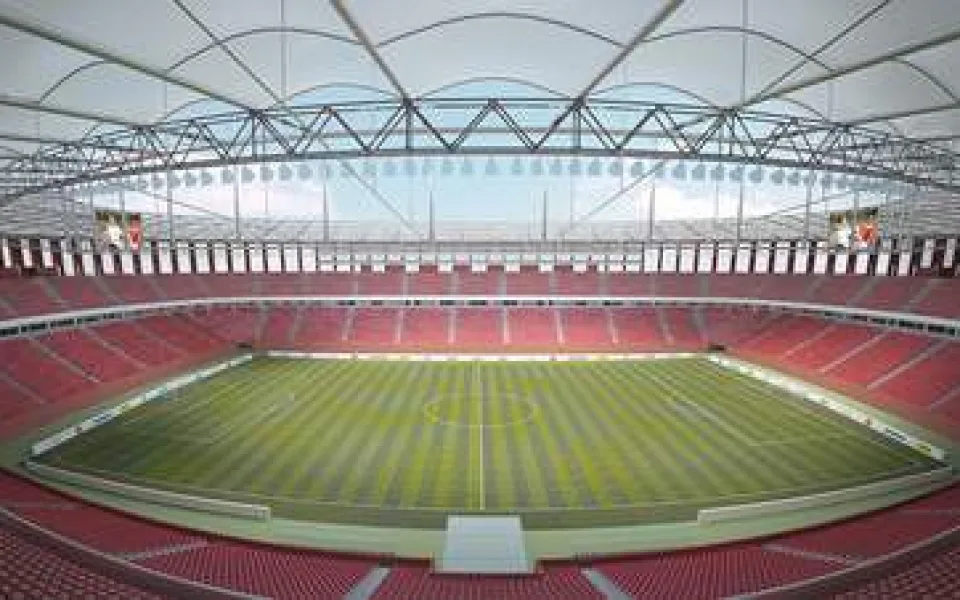Plán nového stadionu Za Lužánkami