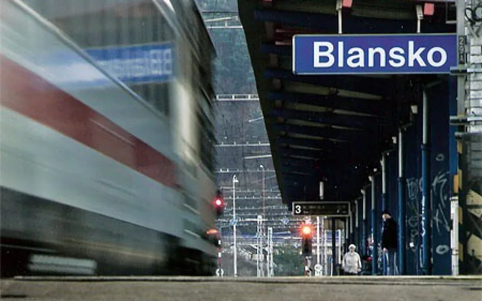 Nádraží Blansko, autor: Michal Bernard