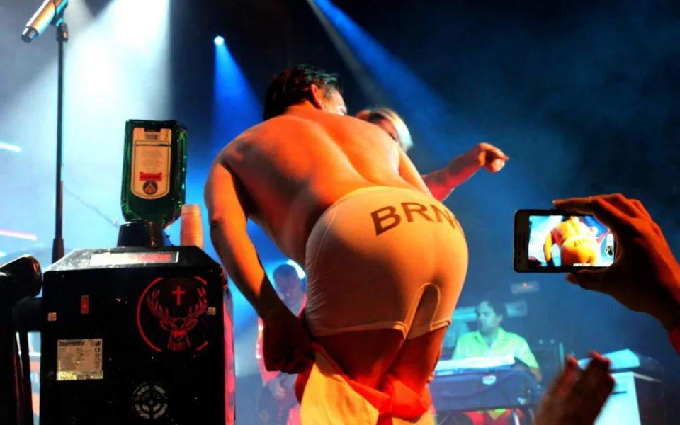 Frontman Matěj Ruppert má Brno obzvlášť v oblibě. Autor: Kristýna Svobodová