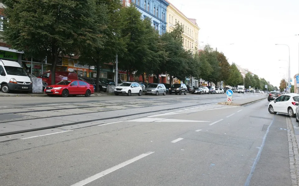 Štefánikova ulice, zdroj: MMB