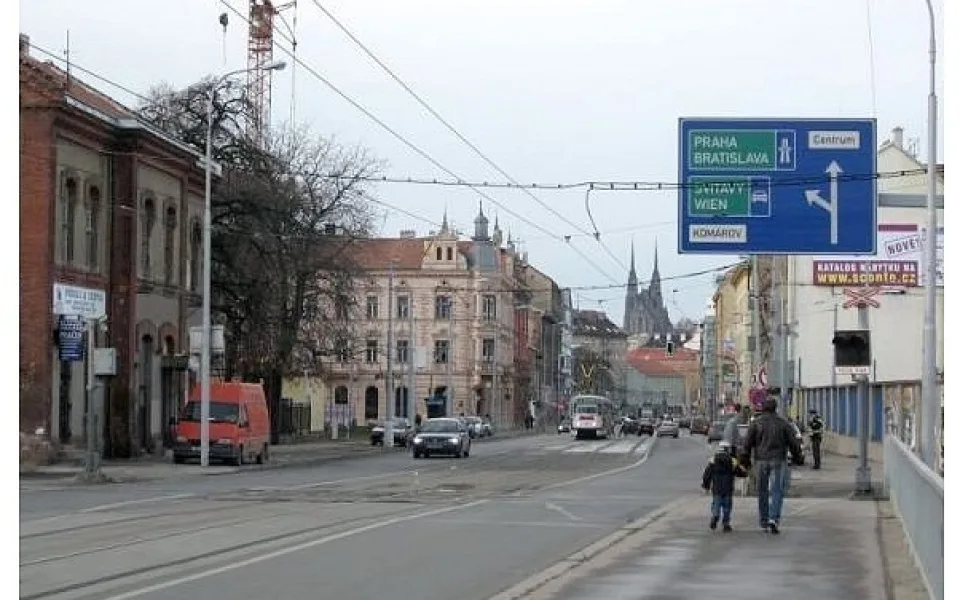 Most přes SVitavu na ulici Křenová, zdroj: MojeBrno.jecool.cz